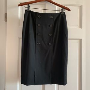 Hugo Boss Navy pencil skirt